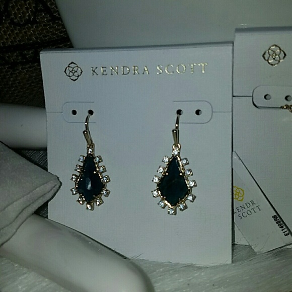 Kendra scott earrings and necklace set - Picture 4 of 6